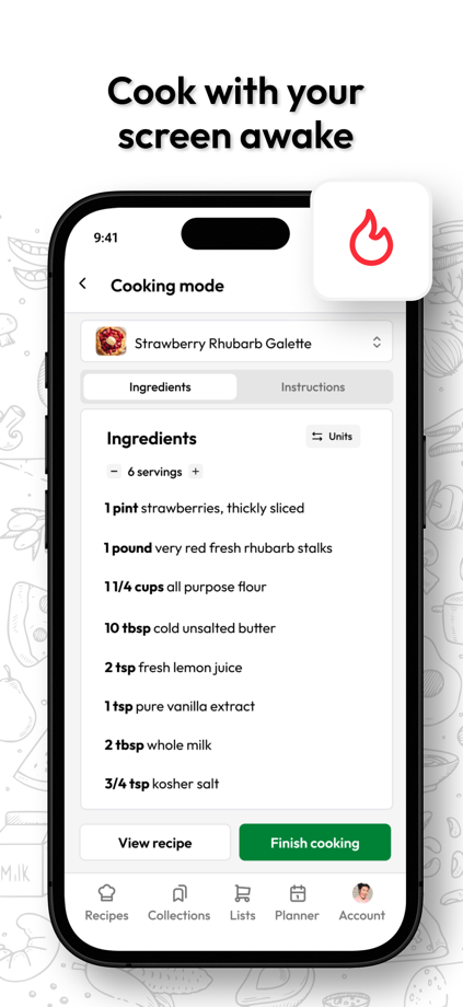 Flavorish | Save Any Recipe 的 App Store 截图 8