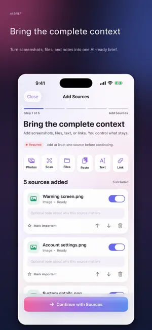 AI Brief screenshot 2