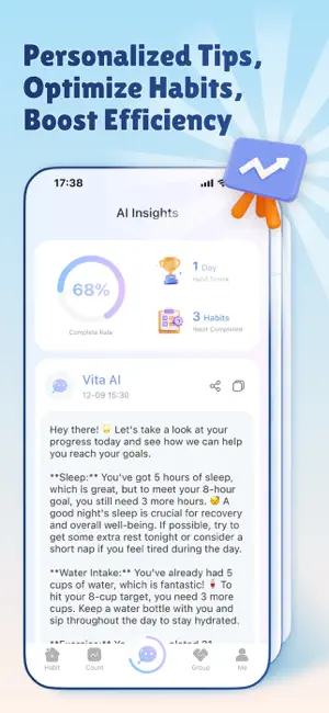 Daily Habit Tracker: Smart AI screenshot 3