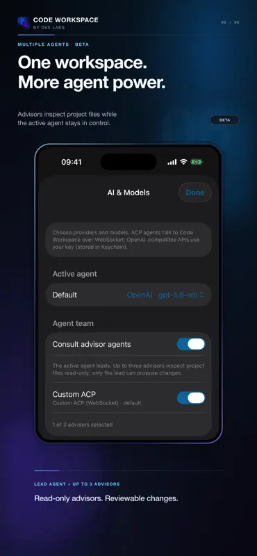 Code Workspace - IA Agent screenshot 6 of 6