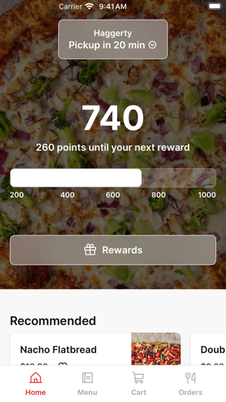 Mr Pizza To Go iPhone screenshot 1 - Food & Drink app
