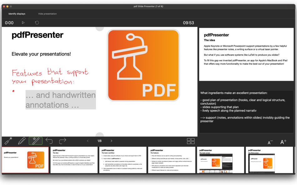 #3. pdf-Presenter (macOS) 由: Markus Nebel