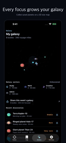 Apsis: Focus Timer & To-Do Screenshot 2 of 5