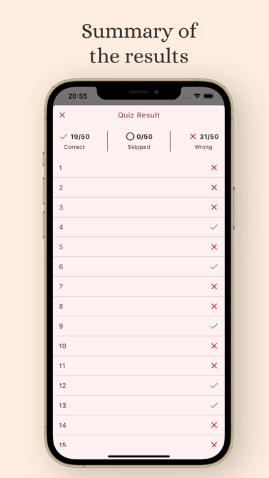 English Grammar Test & Quiz Screenshot