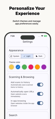 QR & Barcode Scanner Pro+ Screenshot 8 of 8