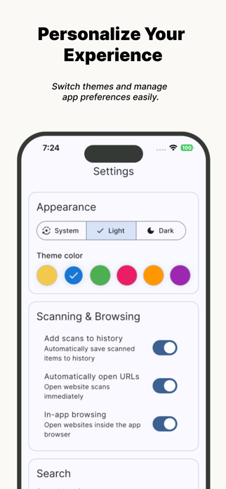 QR & Barcode Scanner Pro+ Screenshot 8 of 8