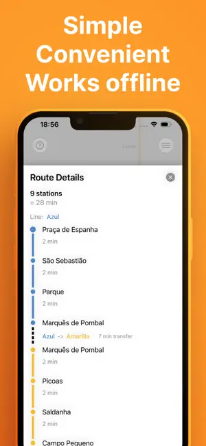 Metro Portugal: Offline Map screenshot 3
