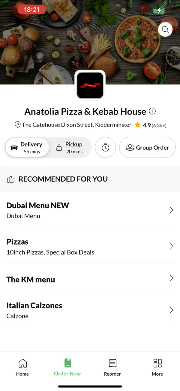 Screenshot #3 pour Anatolia Pizza & Kebab House