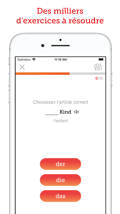 Screenshot #2 pour Grammatisch — Allemand