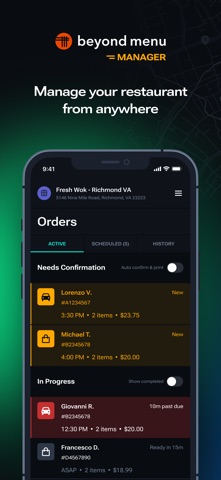 Beyond Menu Manager screenshot