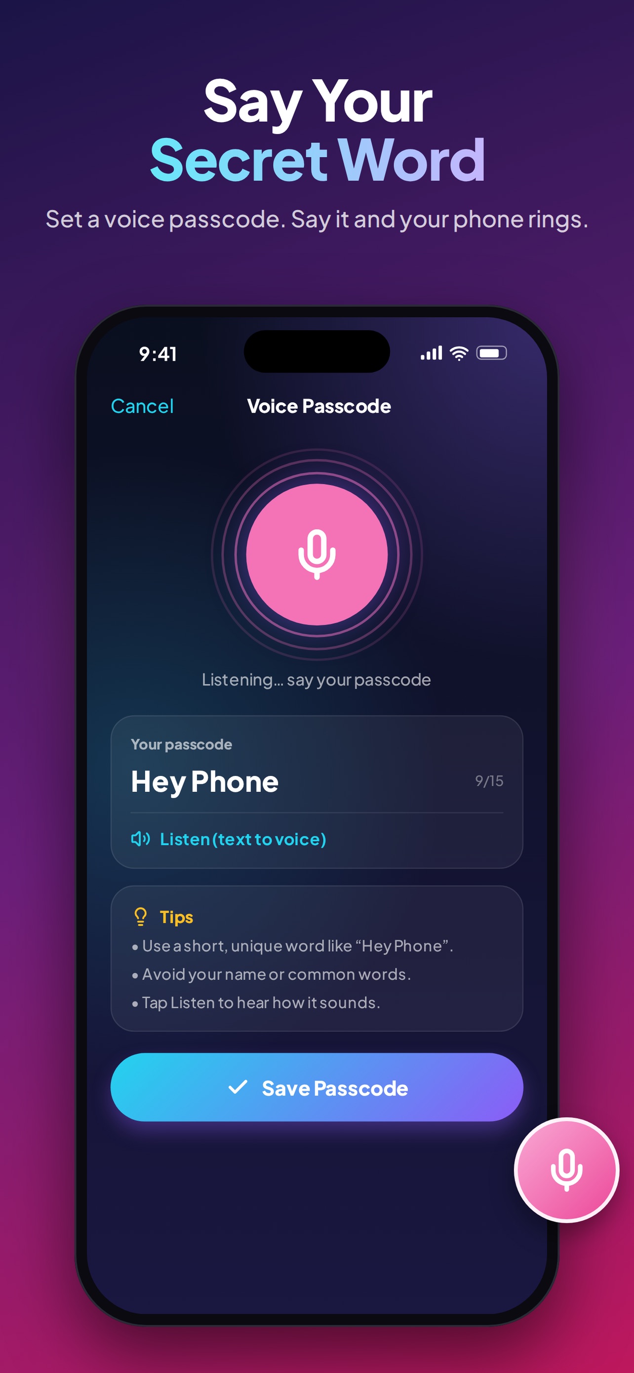 Screenshot 2 of Clap Finder: Lost Phone Alarm