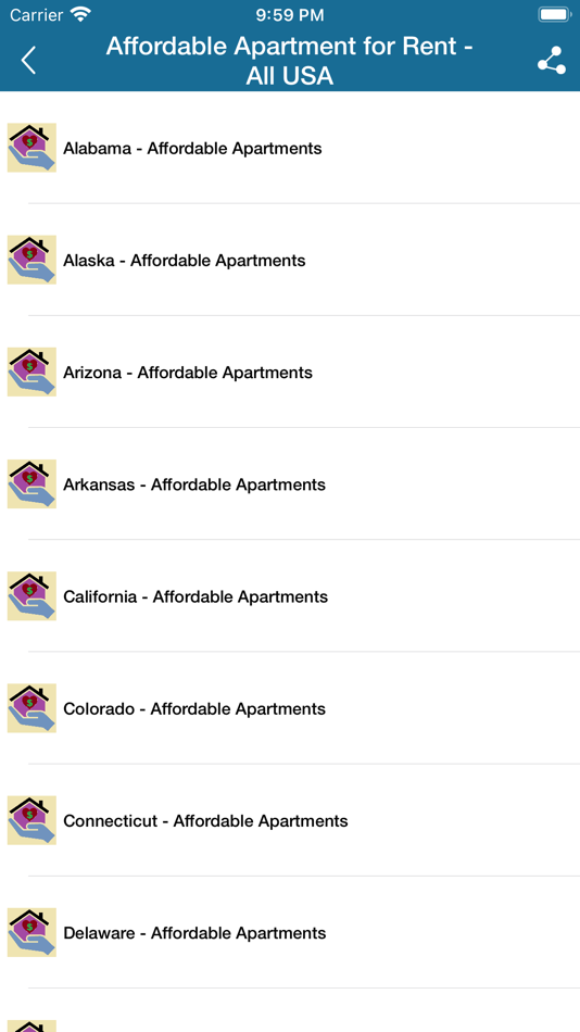 #3. Low Cost Apartments Directory (iOS) By: Nelson George
