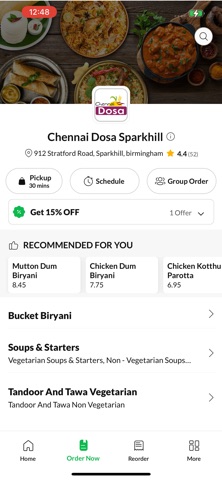 Chennai Dosa Sparkhill Screenshot 3 of 5