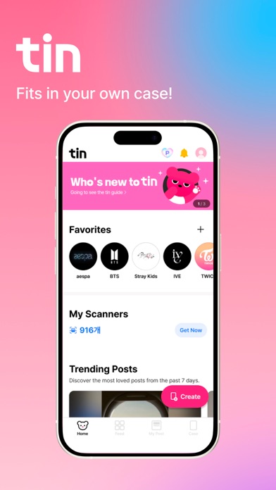 tin - Kpop Photocards iPhone screenshot 1 - Entertainment app