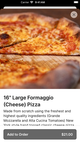 Bella Tuscany To Go iPhone screenshot 4 - Food & Drink app
