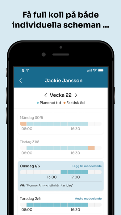 Förskoleappen Screenshot