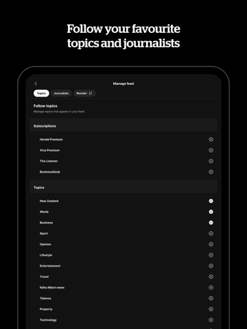 NZ Herald News iPad screenshot 5