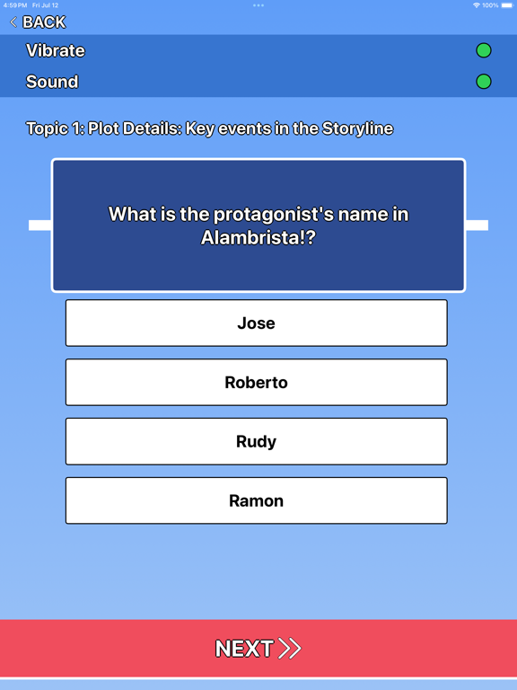 Screenshot #5 pour Alambrista! Trivia