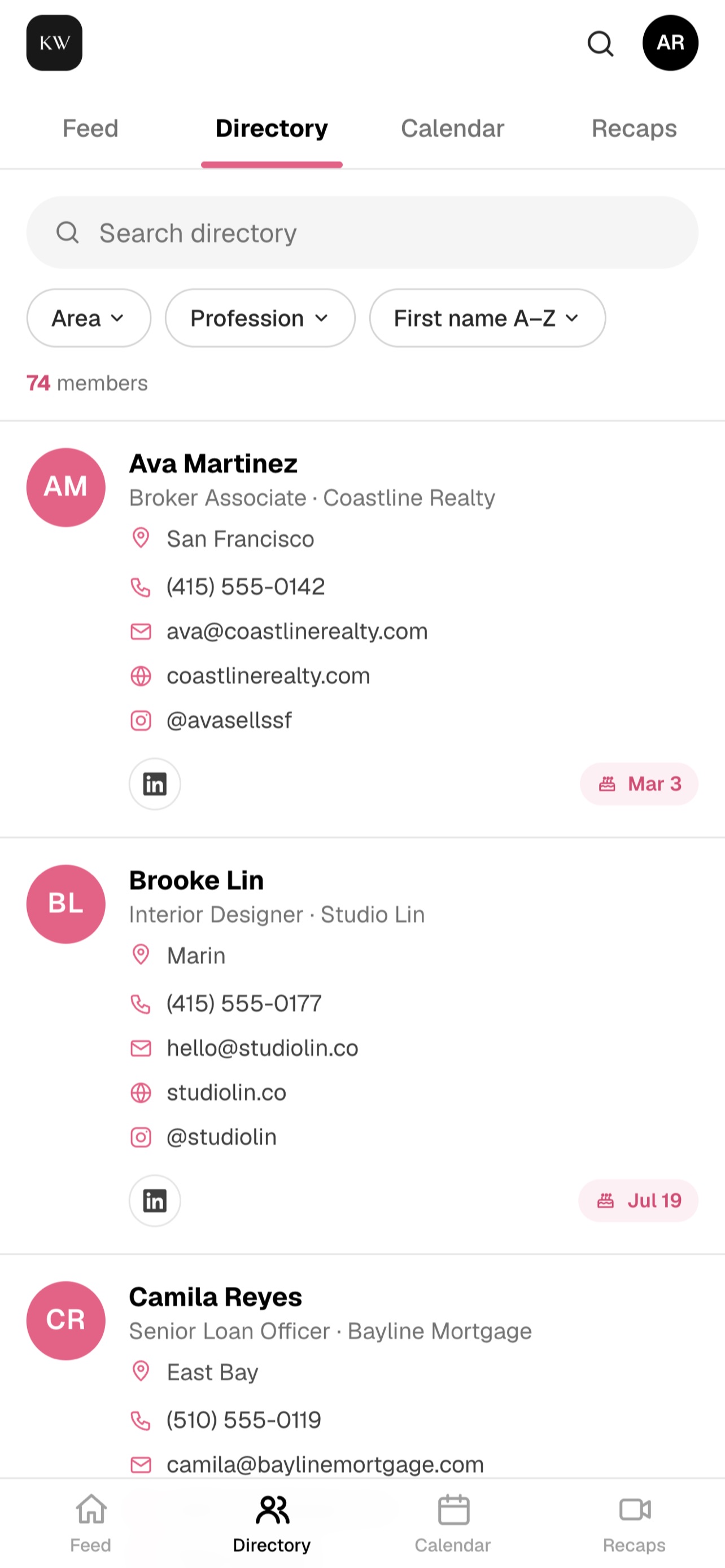 Screenshot 2 of Key Women