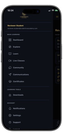 CoderHive Academy screenshot