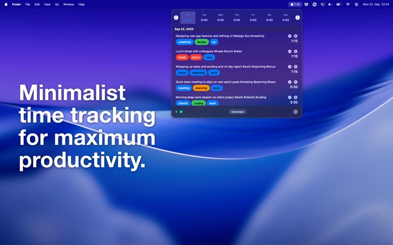 Tick-Tag app screenshot