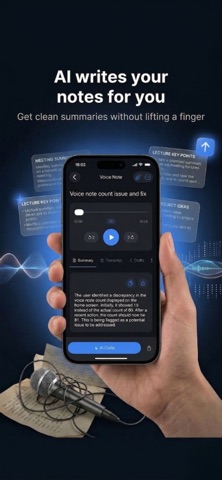 AltNotes – AI Voice Notes screenshot