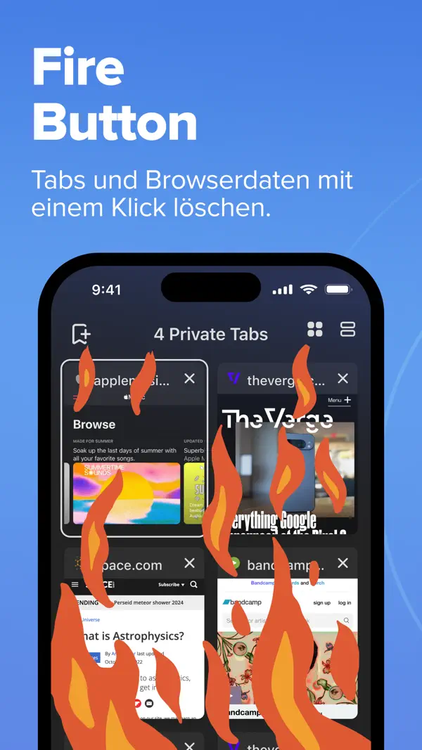DuckDuckGo Private Browser iPhone App Screenshot 6 – Dienstprogramme