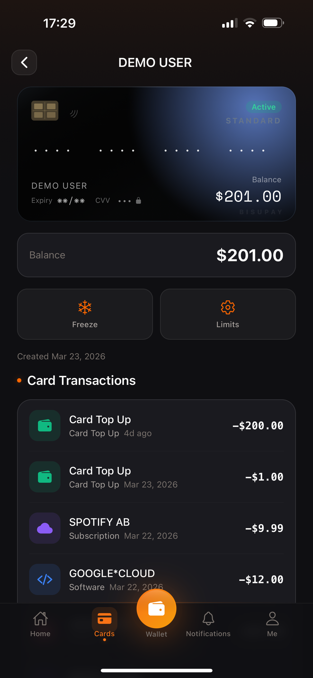 BisuPay - Card Manager screenshot 3