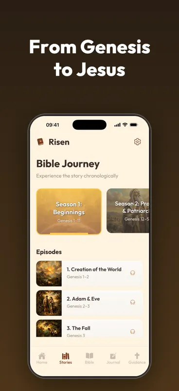 Risen - Modern Bible Stories screenshot 4 of 6