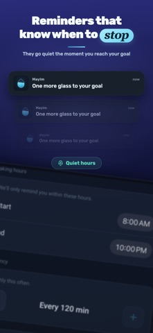 Mayim: Water Tracker & Widget Screenshot 5 of 7