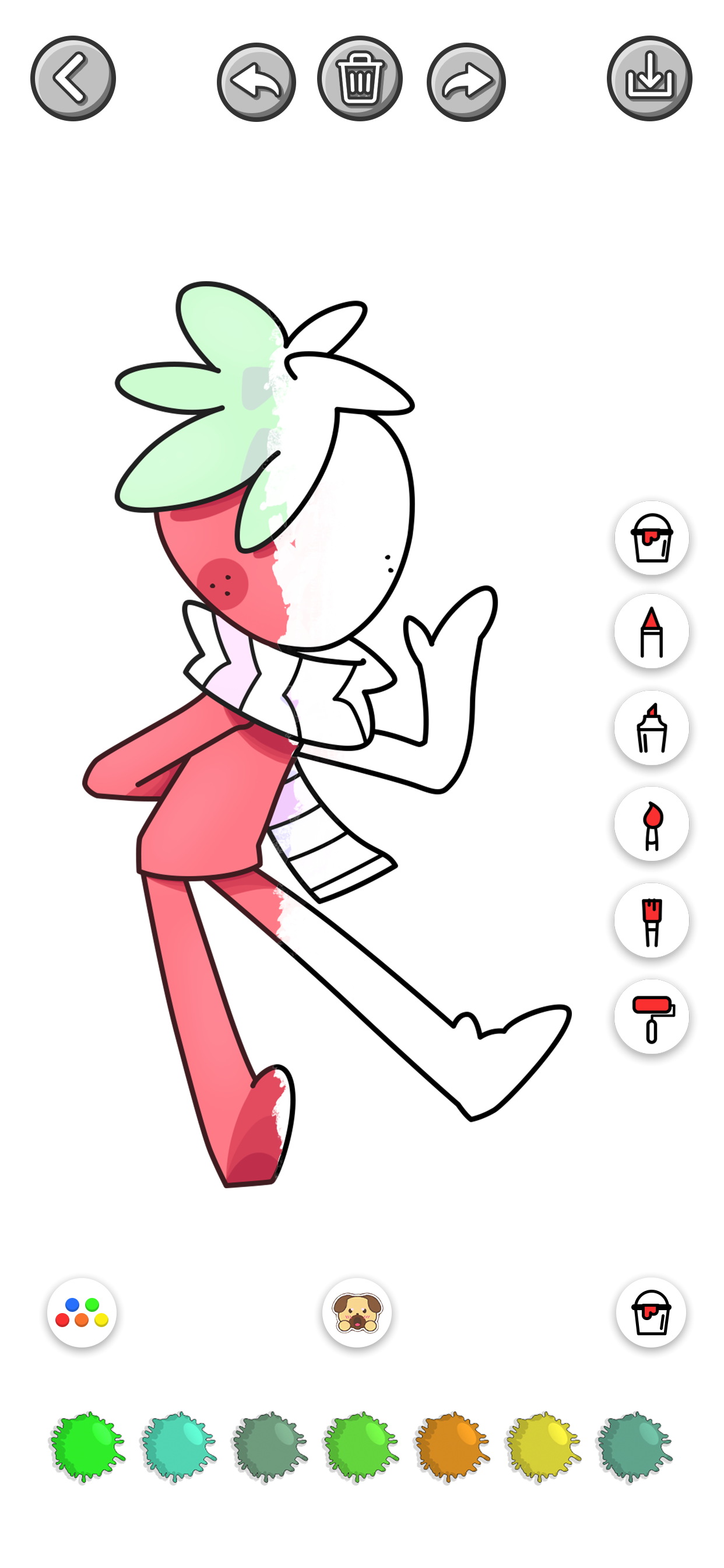 Monsters Dand Coloring World