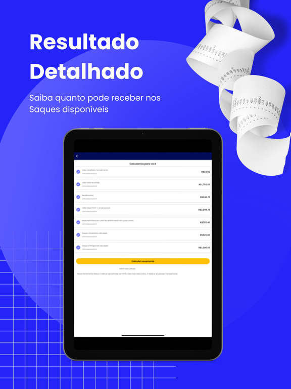 Meu FGTS | Consulta Saque 2026 iPad screenshot 3 - Finance app