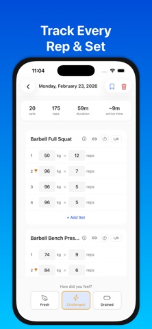 BaseLift: Workout Tracker Screenshot 1 of 8