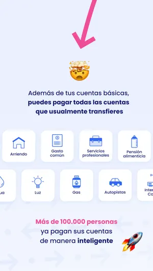 Neat: Pago de cuentas screenshot 2