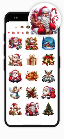 Christmas Emotions GIF screenshot