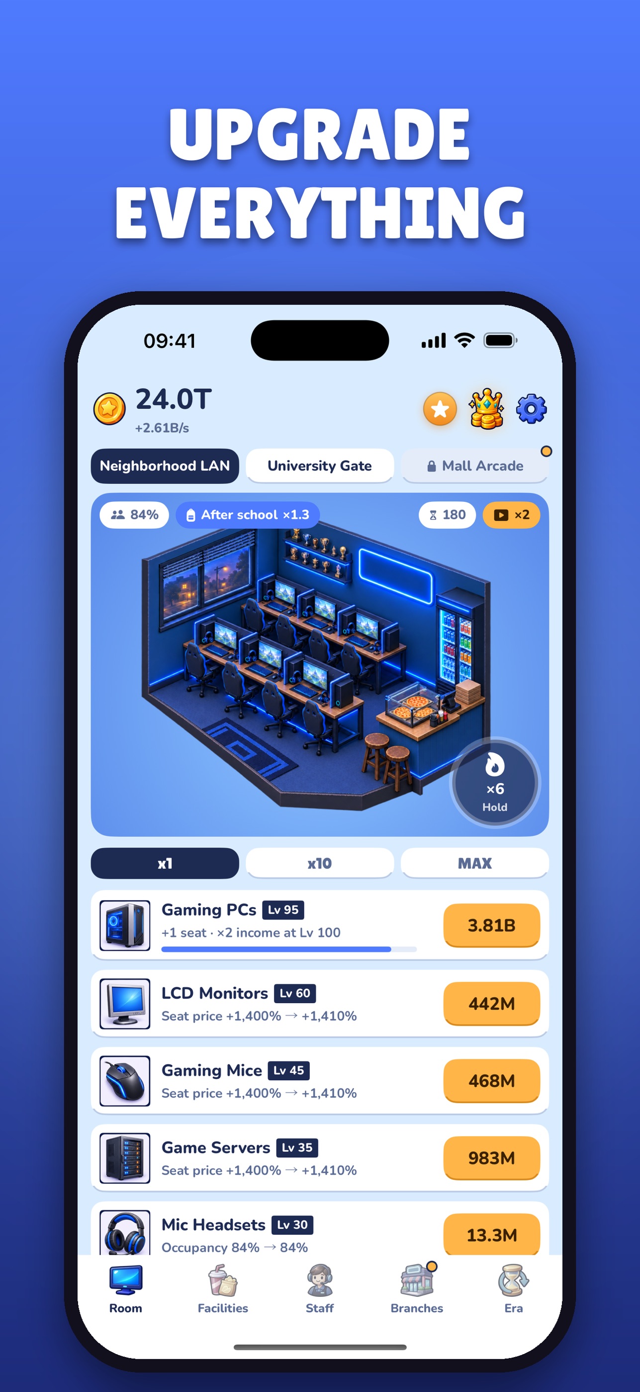 Screenshot 2 of NetKafe: Internet Cafe Tycoon