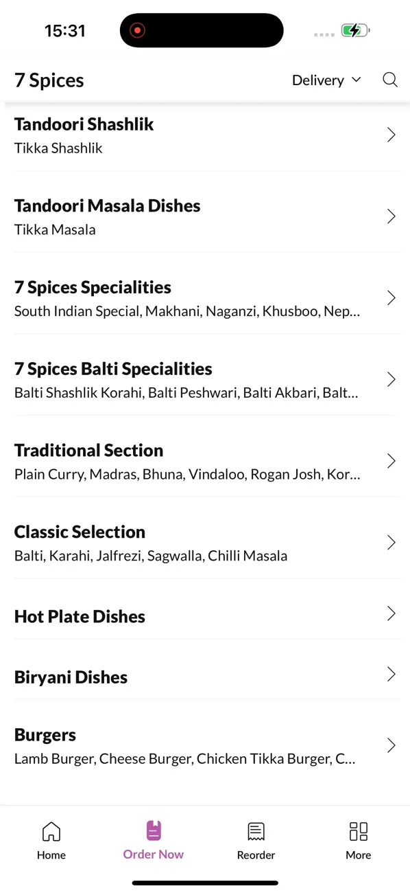 Screenshot #3 pour Seven Spices Liverpool