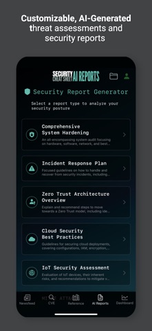 Cyber - Security Cheat Sheet iPhone screenshot