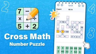 Cross Math - Math Game Screenshot