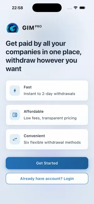 GIM Pro — Global Payouts screenshot 1