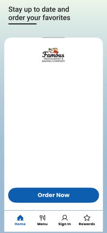 Famous Restaurant iPhone screenshot