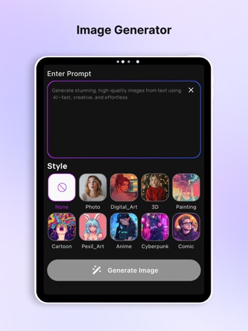 Juicy Chat AI : AI Fantasy iPad screenshot