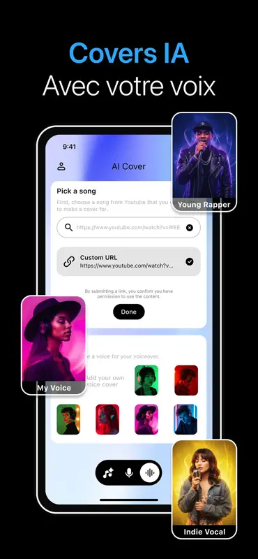 Musicfy: Musique & Chansons IA screenshot 2 of 6