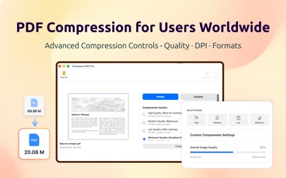Compress PDF Pro Edition screenshot 2