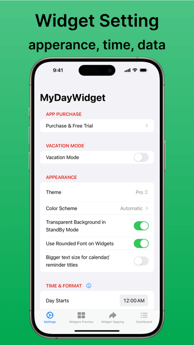 MyDayWidget - Calendar Widgets Screenshot