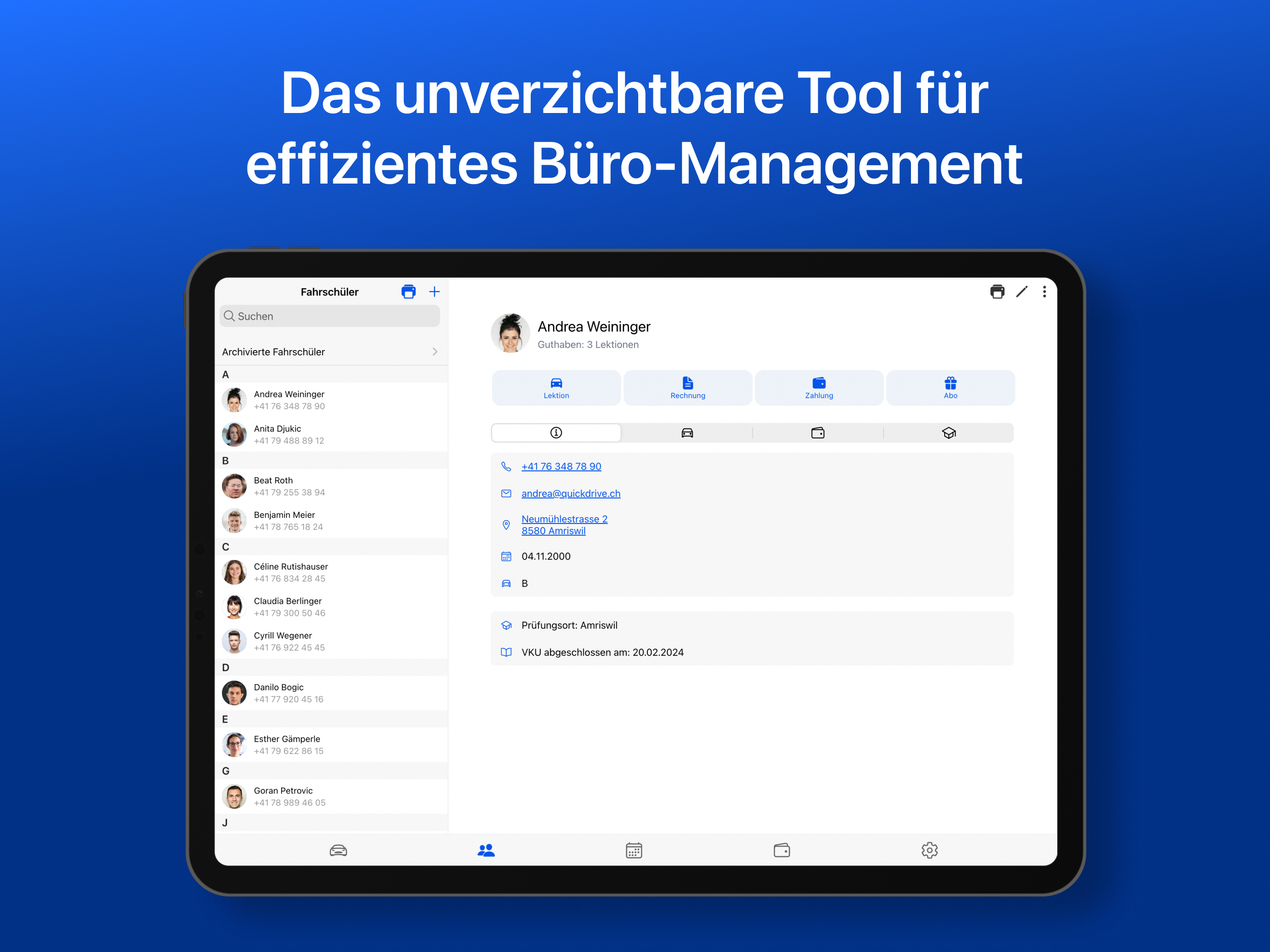 Fahrschul-App: Quick Drive