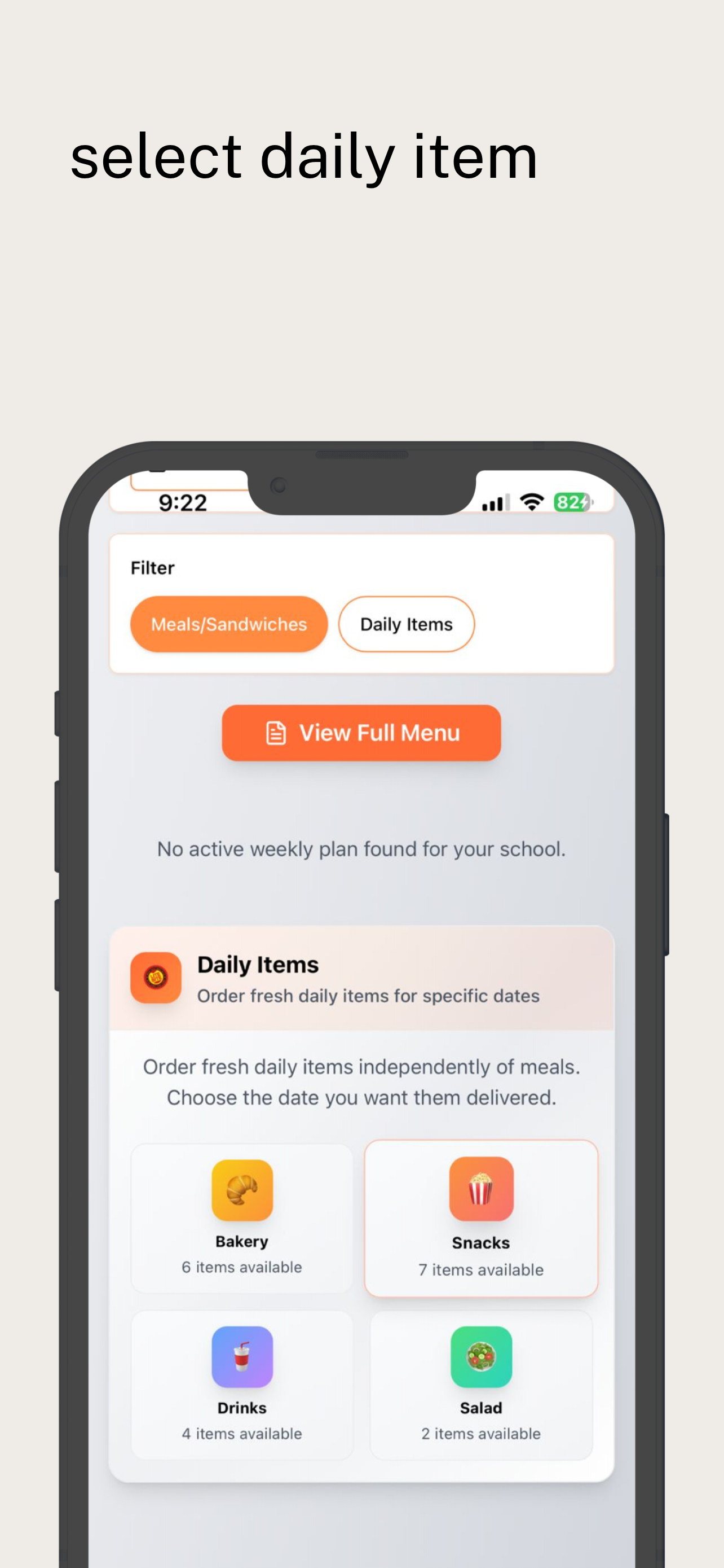 Lite Bite Cafeteria System screenshot 9