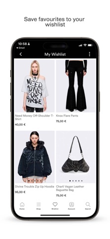 Minga London US iPhone screenshot