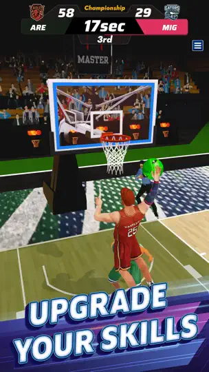 Basketball Master: Dunk Hero iPhone Ekran Görüntüsü 1