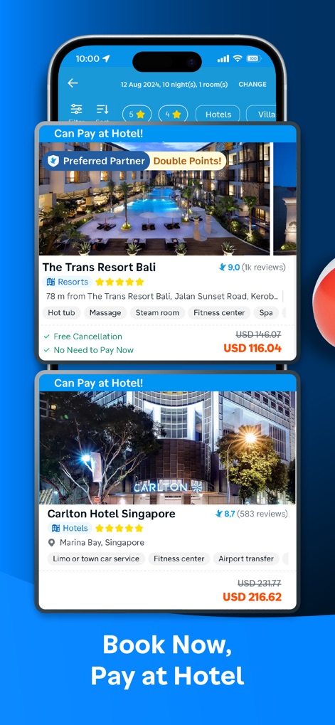 Traveloka: Book Hotel & Flight - Flexible Hotel Stays